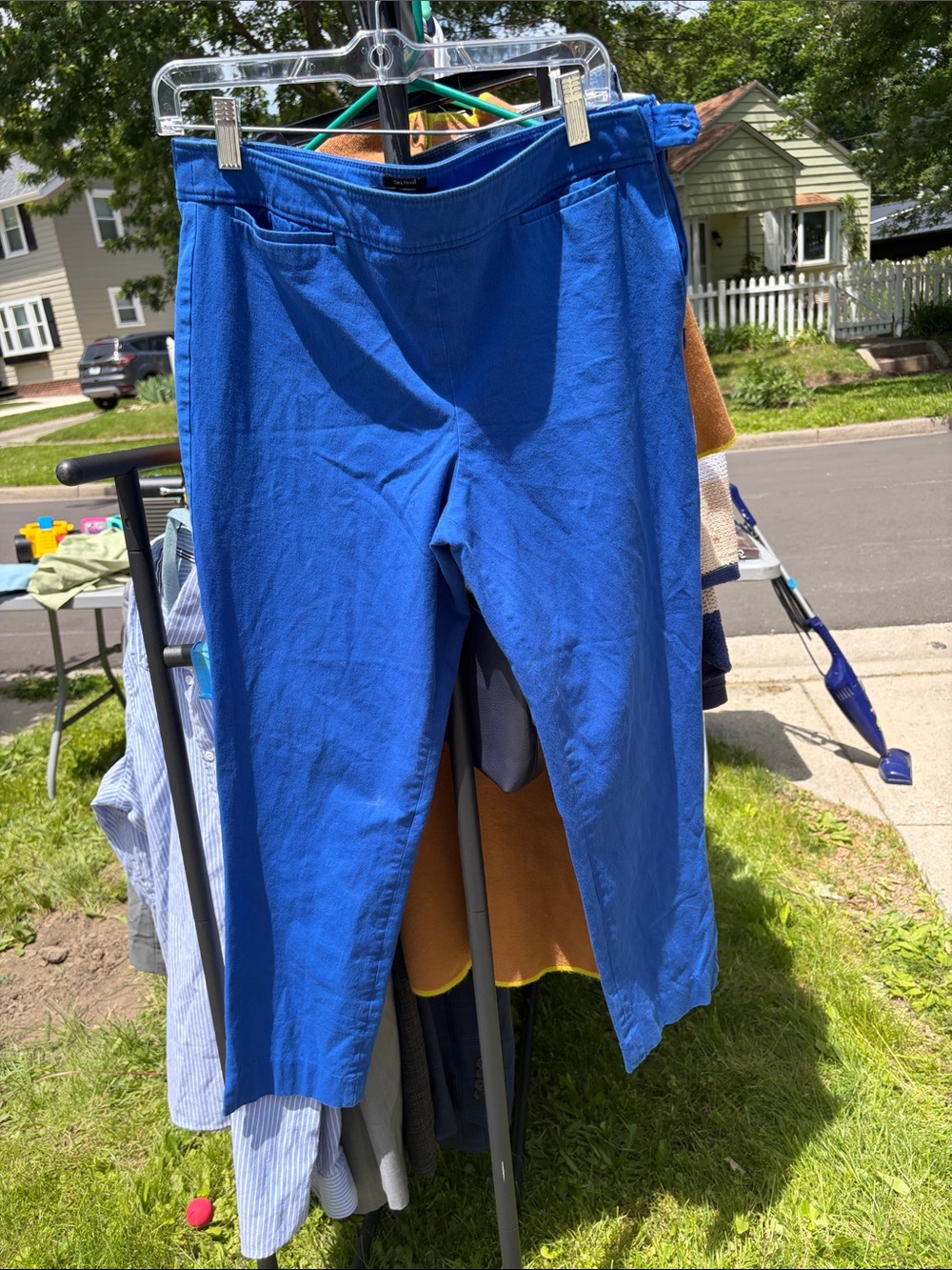 Talbots Royal Blue Cropped Pants